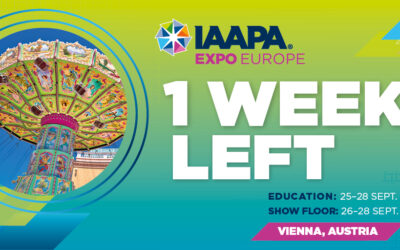 Salon IAAPA Expo Europe 2023 à Vienne !