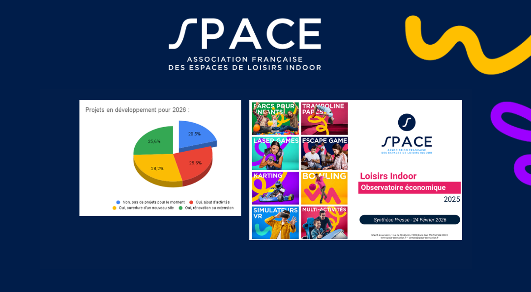 Communiqué : Présentation du premier observatoire économique du secteur des loisirs indoor